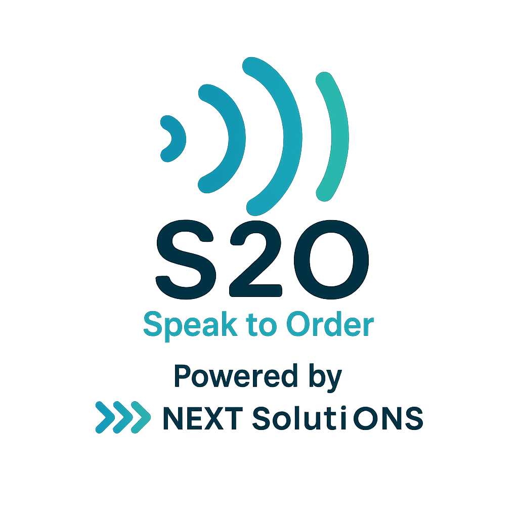 S2O - Speak 2 Order